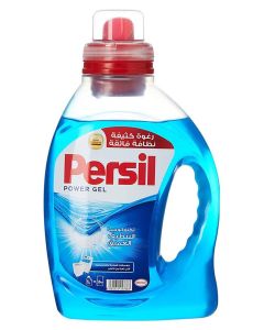 Power Gel Liquid Laundry Detergent With Deep Clean Technologyfor Top Loading Washing Machines Blue 1Liters