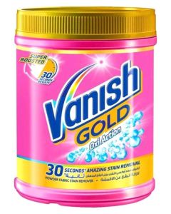 Vanish Gold Oxi Action Fabric Stain Remover Powder 500g - Coloured & White Clothes 500grams