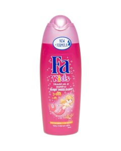 Kids Shower Gel And Shampoo Mermaid Girl 250ml