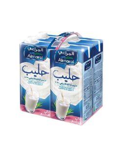 Long Life Milk Fat Free Promo 1Liters Pack of 4