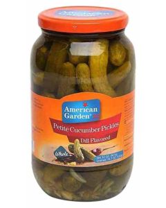 Petite Cucumber Pickles Dill Flavored 907grams
