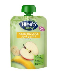 Apple Banana Pouch 100grams