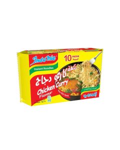 Instant Noodles, Chicken Curry Flavor, 75 g × 10 Pieces 750g Pack of 10