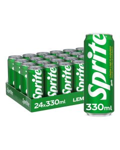 Regular Carbonated Soft Drink Cans 330ml Pack of 24