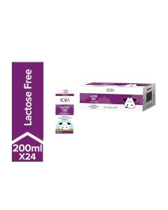 Lactose Free Non Hormone Milk Plain 200ml Pack of 24
