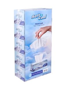 2 Ply Facial Tissue 200 Pulls 5 Box Multicolour