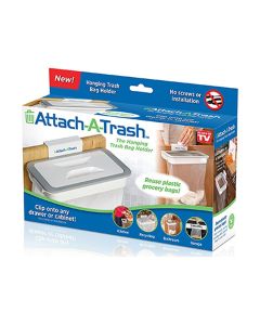 Attach-A-Trash The Hanging Trash Bag Holder White 10grams