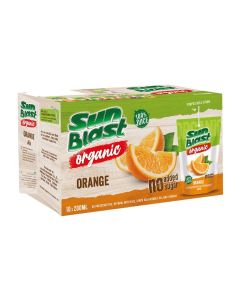 Organic Orange Juice Orange 200ml Pack of 10