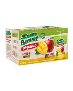 Organic Apple And Mango Juice Mango 200ml Pack of 10