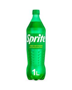Lemon Lime Flavored Carbonated Soft Drink Pet Bottle 1Liters