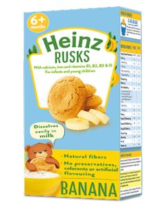 Banana Rusks 150grams
