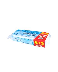 Toilet Roll 400 Sheets, Pack Of 10 Roll White 400 Meter
