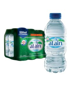 Water Bottles 330ml Pack of 12