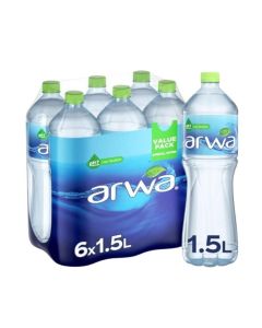 Low Sodium Bottle Drinking Water 1.5Liters Pack of 6