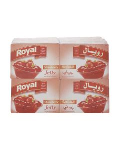 Strawberry Flavor Jelly Mix Pack of 12