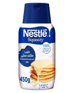 Sweetened Condensed Milk Squeezy, Easy To Use 450grams