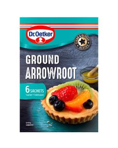 Ground Arrowroot Sachets 8grams Pack of 6