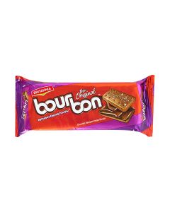 Bourbon Chocolate Flavoured Cream Biscuits 100grams