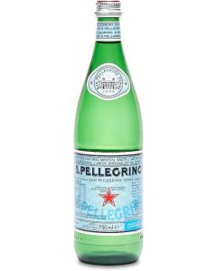 Natural Mineral Sparkling Water Glass 750ml