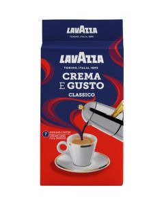Crema E Gusto Classico Ground Coffee 250grams
