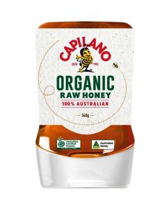 Organic Raw Honey 340grams