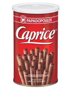 Classic Hazelnut And Cocoa Cream Wafer Rolls 115grams