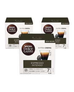 Dolce Gusto Espresso Intenso Capsule 16 Capsules 112grams Pack of 3