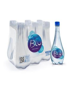 Sparkling Water Plain No Added Sugar Zero Calaroies 500ml Pack of 6