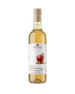 Organic Italian Apple Cider Vinegar With Cinnamon And Turmeric 500ml