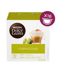 Dolce Gusto Cappuccino Coffee 16 Capsules 186.4grams