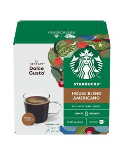 Dolce Gusto Medium House Blend 12 Capsules Americano Americano 8.5grams