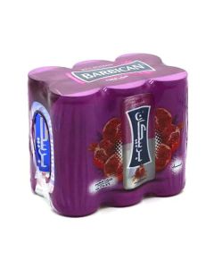 Pomegranate Flavour Malt Beverage, Can, 250ml X 6 1500ml Pack of 6