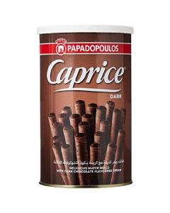 Caprice Dark Chocolates Wafer Rolls 250grams