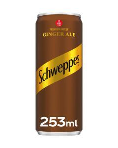 Ginger Ale Carbonated Drink Can 253ml