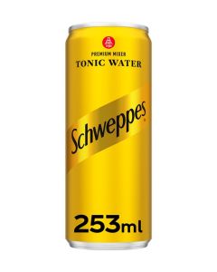 Tonic Water Carbonated Drink Can 253ml