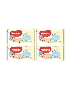 Pure Baby Wipes 4 Packs x 56 Wipes, 224 Count