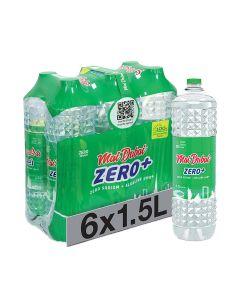 Zero Plus Zero Sodium And Alkaline Water 1.5Liters Pack of 6