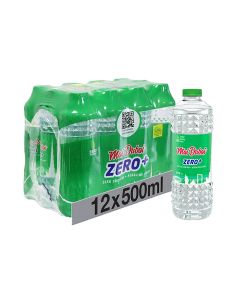 Zero Plus Zero Sodium And Alkaline Water 500ml Pack of 12