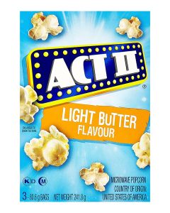 Microwave Popcorn Light Butter Flavour 241.8grams