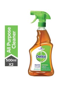 Antiseptic Surface Disinfectant Cleaner Brown 2 x 500ml