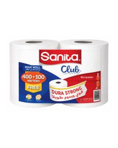 Maxi Roll 6 Roll 400+100M White 250meter