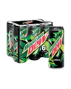 Carbonated Soft Drink Cans 330ml Pack of 6