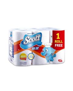 Kitchen Towel 6 Rolls White