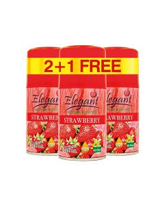 3 Piece Strawberry Automatic Refill Spray Set Red 300ml