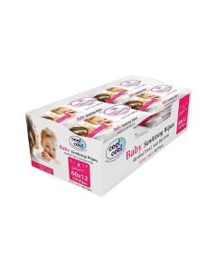 Pack of 12 Baby Sanitizing Wipes 60's