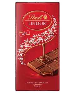 Lindor tablet milk chocolate 100grams