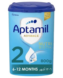 Advance 2 Follow On Formula From 6-12 Months 800grams Palm Oil Free 800grams