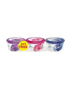3-Piece Mini Gel Assorted Multicolour 70grams