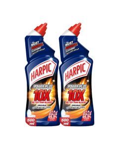 Harpic Original Toilet Cleaner, 500ml x 2 Multicolour 500ml