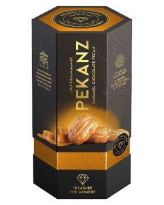 Pecan Coated With Caramel Chocolate Box 150grams